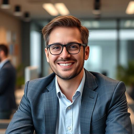 Miniature du cours de l'entrepreneuriat montrant un homme d'affaires souriant dans un bureau.